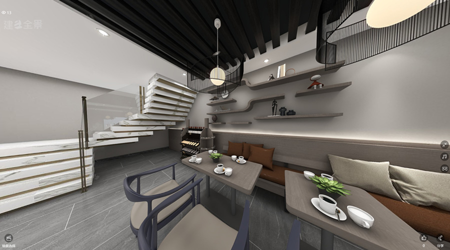 啤酒屋360°全景案例