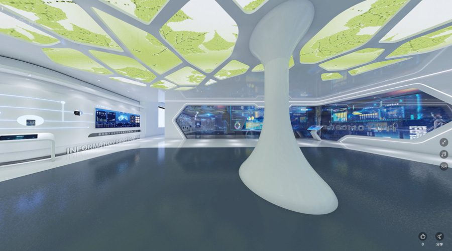 企業(yè)展廳360°全景案例